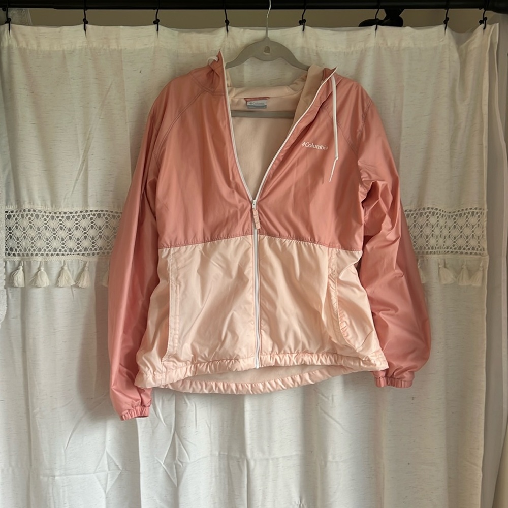 Columbia Fleece Lined Rain Jacket